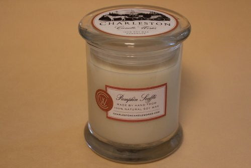 Pumpkin souffle soy candle. 