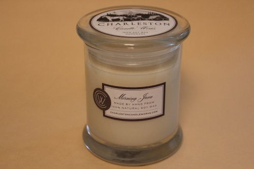 Morning Java candle smells like coffee. 