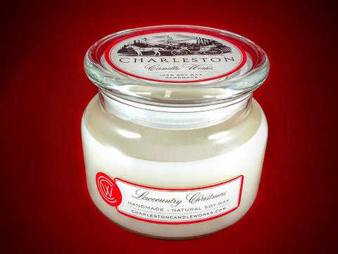 Lowcountry Christmas 8 oz. Apothecary Jar